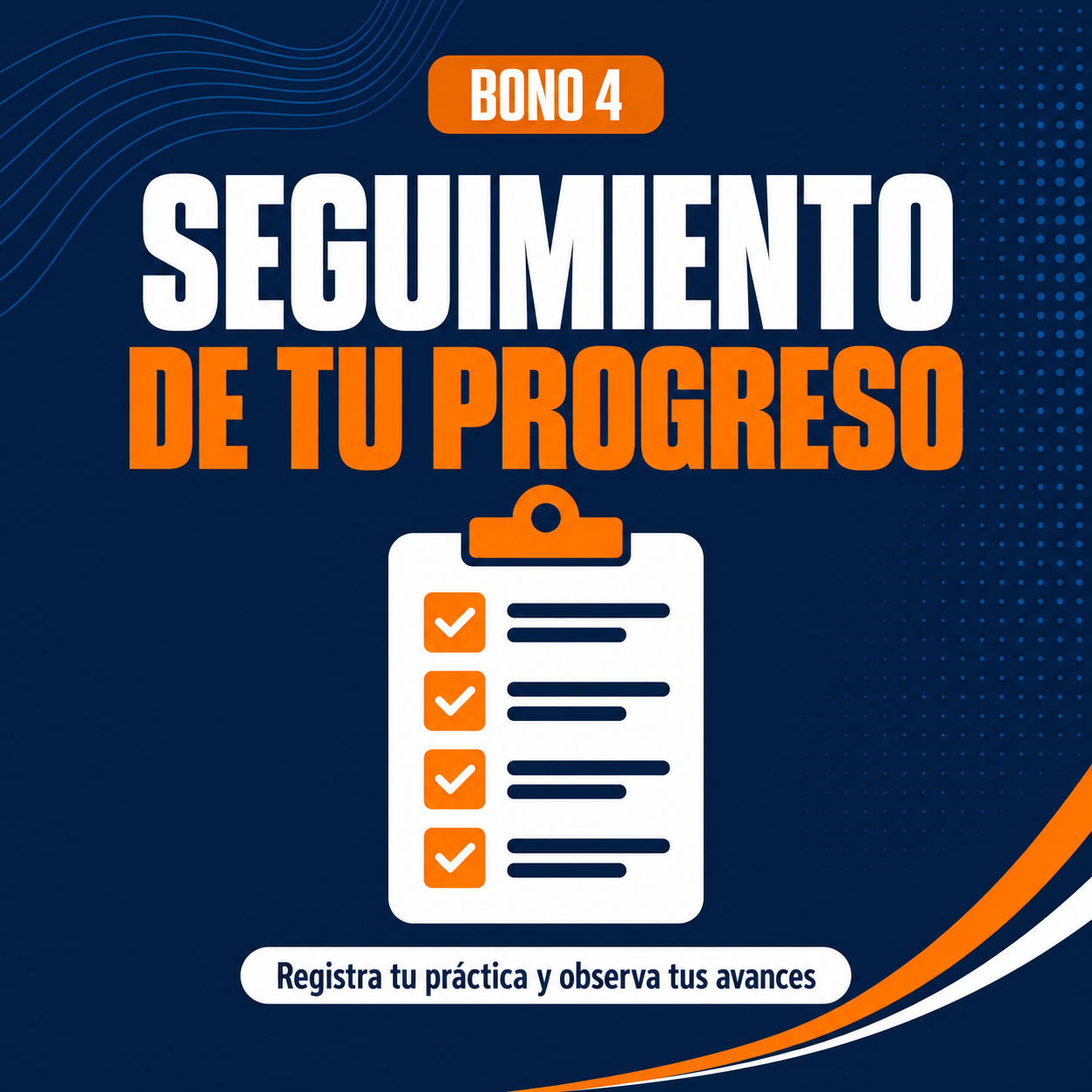 Portada del bono Lista de Seguimiento de tu Progreso
